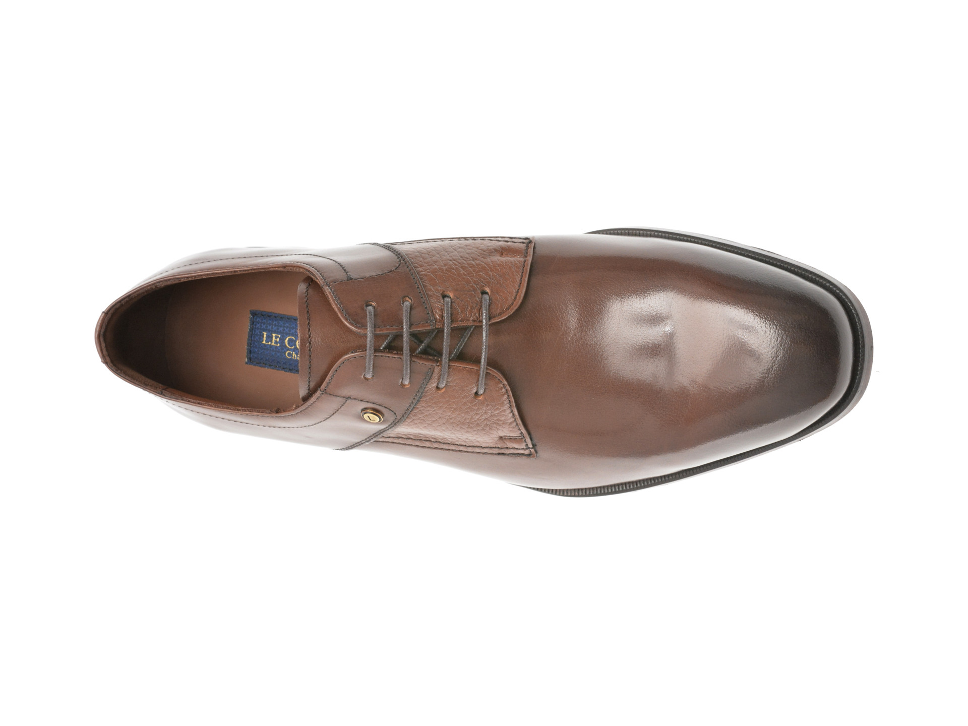 Pantofi eleganti LE COLONEL maro, 48496, din piele naturala