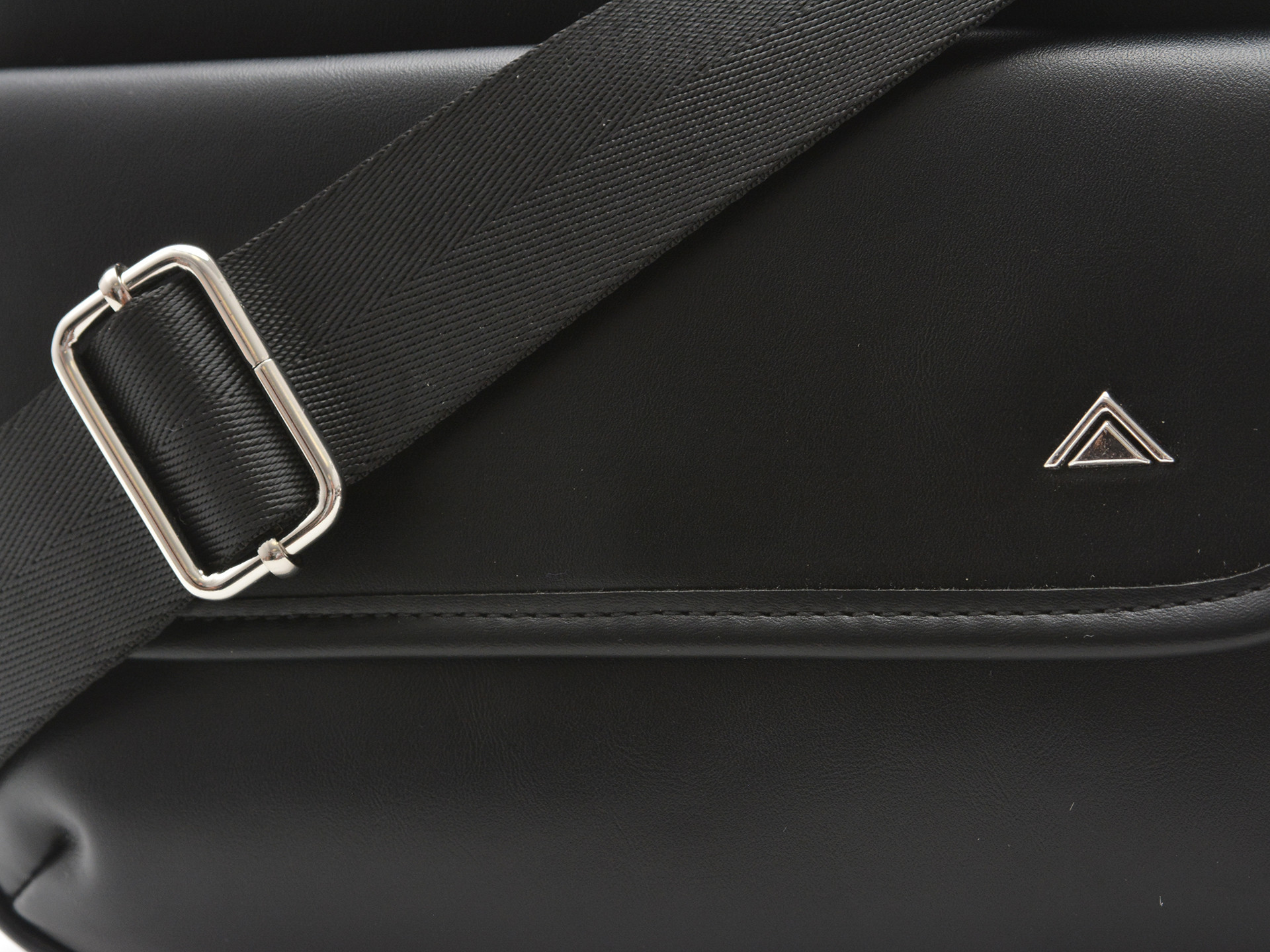 Geanta ALDO neagra, GUSTEL 007, din piele ecologica