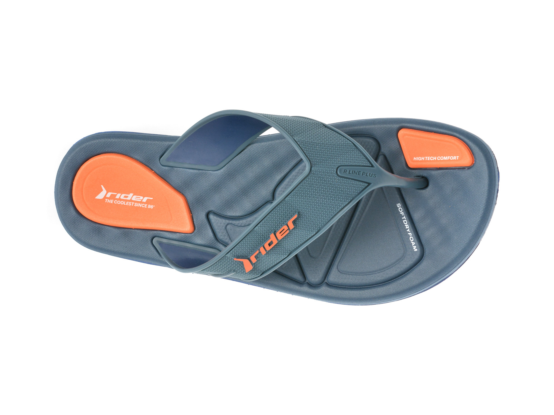 Papuci RIDER bleumarin, 1131595, din pvc