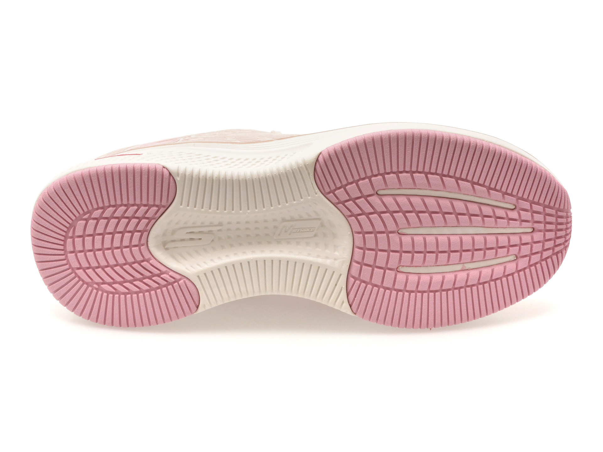 Pantofi sport SKECHERS nude, GO RUN ELEVATE 2.0, din material textil