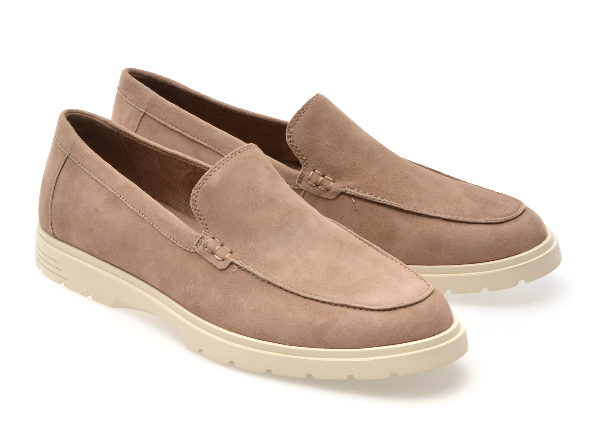 Mocasini ALDO bej, SEATIDE 261, din piele intoarsa