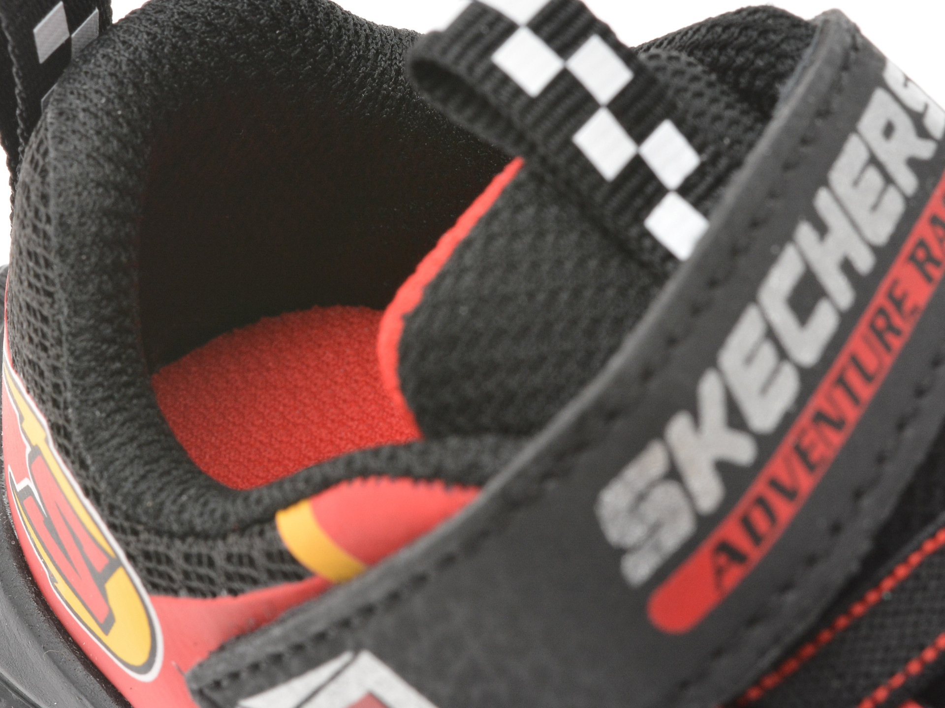 Pantofi sport SKECHERS rosii, SKECH TRACKS, din material textil