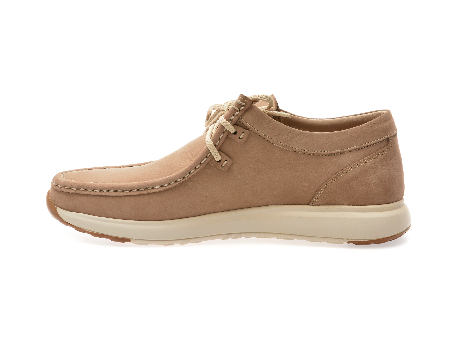 Mocasini OTTER gri, SF2002, din nabuc