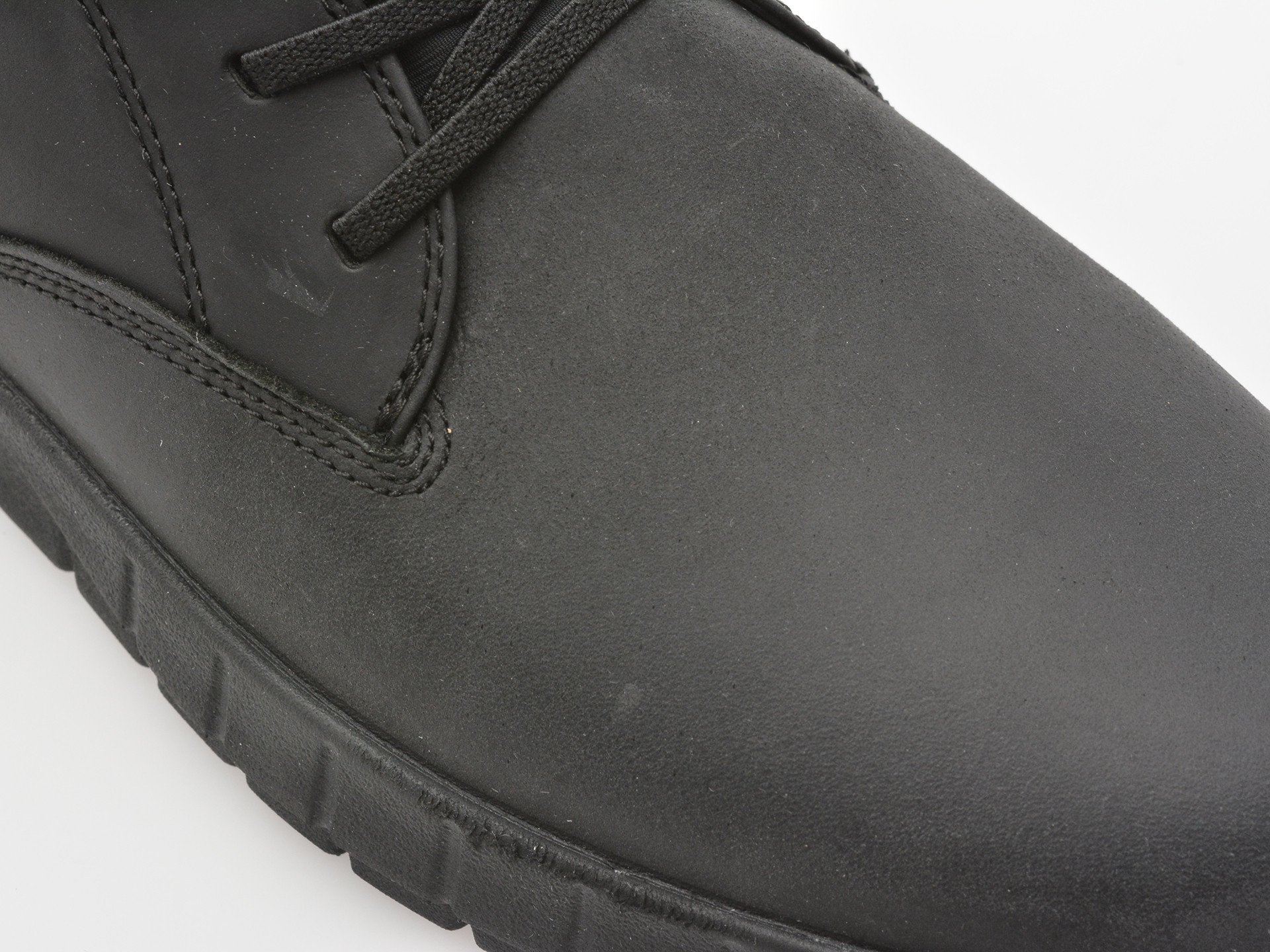 Ghete GEOX negre, U56MAB, din piele naturala