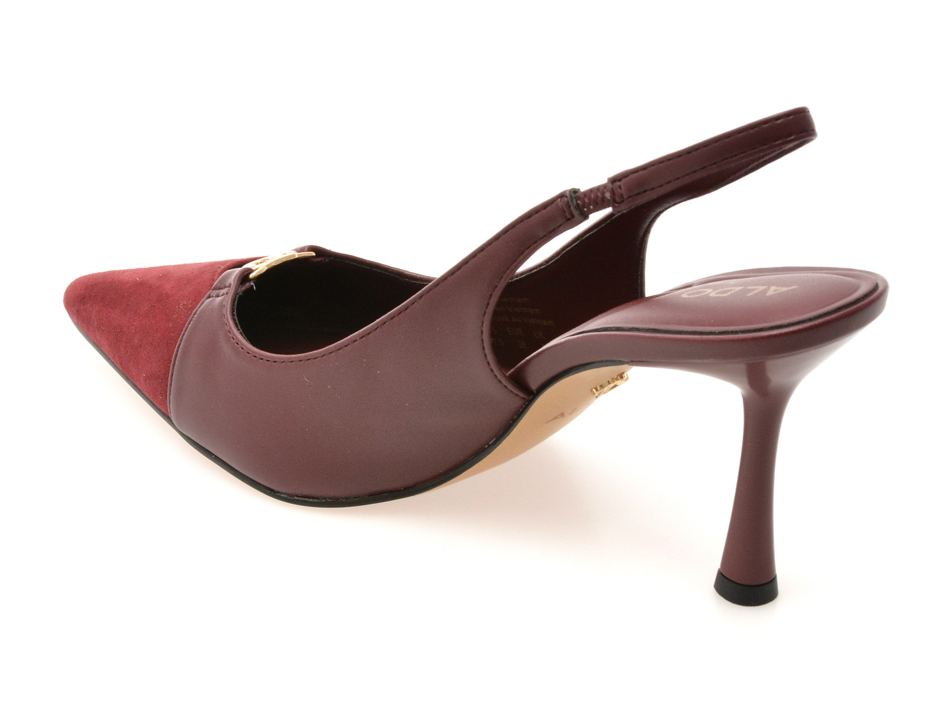 Pantofi eleganti ALDO visinii, AUGUSTAS 640, din piele ecologica