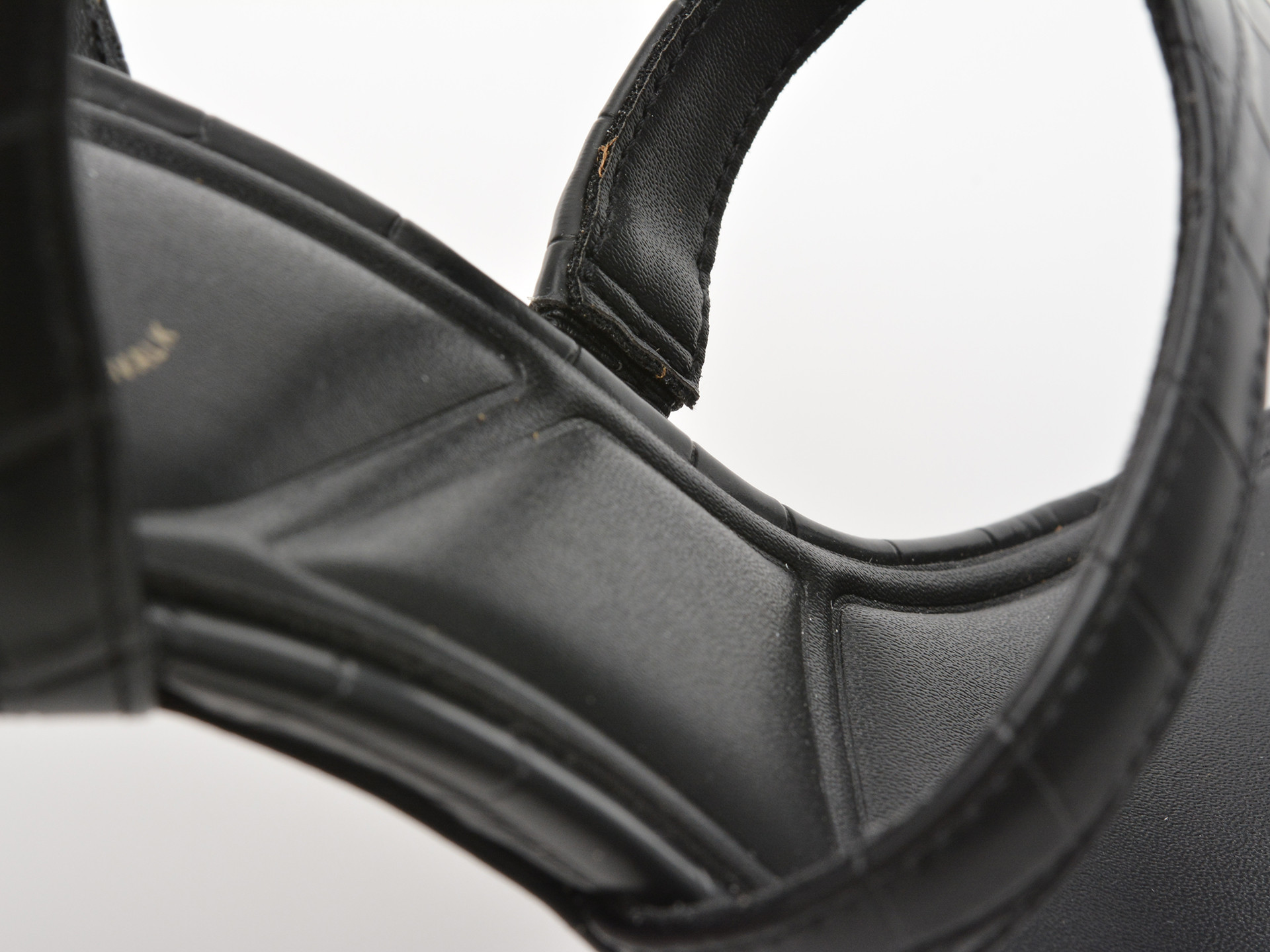 Sandale elegante ALDO negre, QUINTINA 001, din piele ecologica