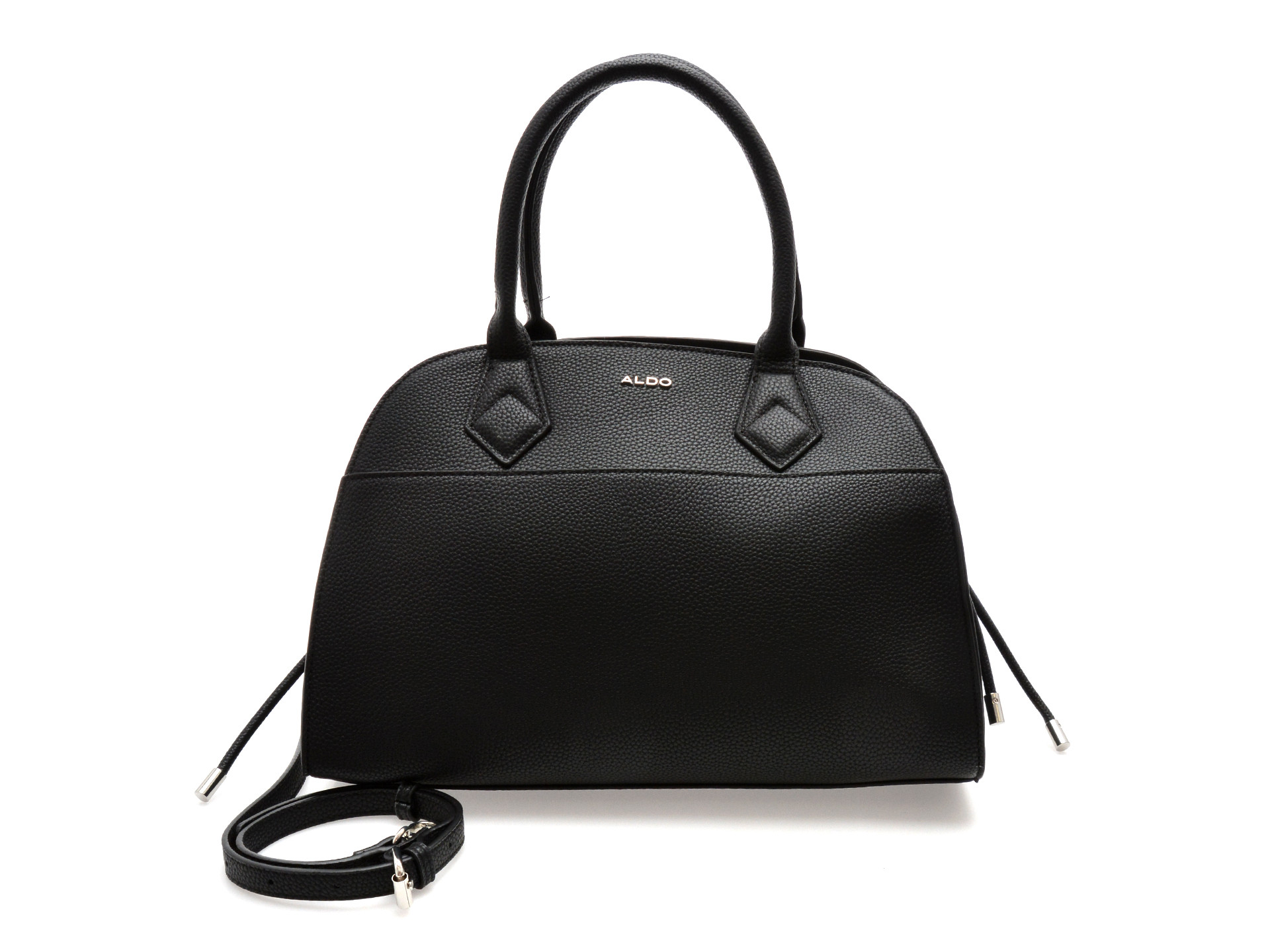 Geanta ALDO neagra, LONNON 001, din piele ecologica