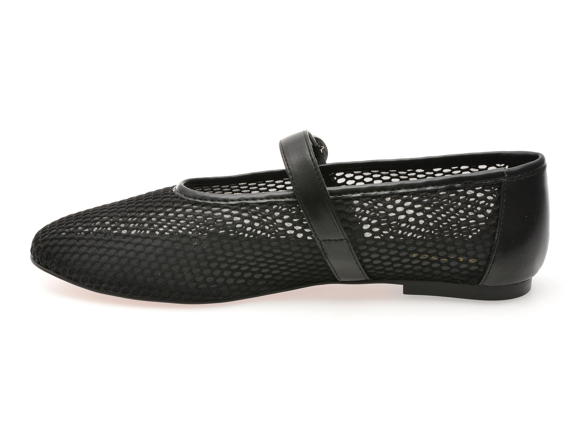 Balerini ALDO negri, QUINCEY 001, din material textil