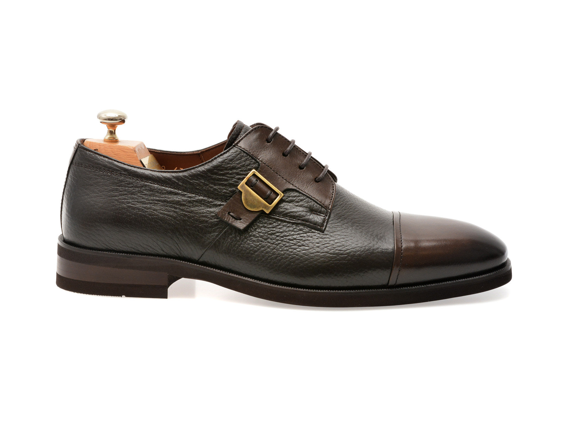 Pantofi eleganti LE COLONEL maro, 484110, din piele naturala