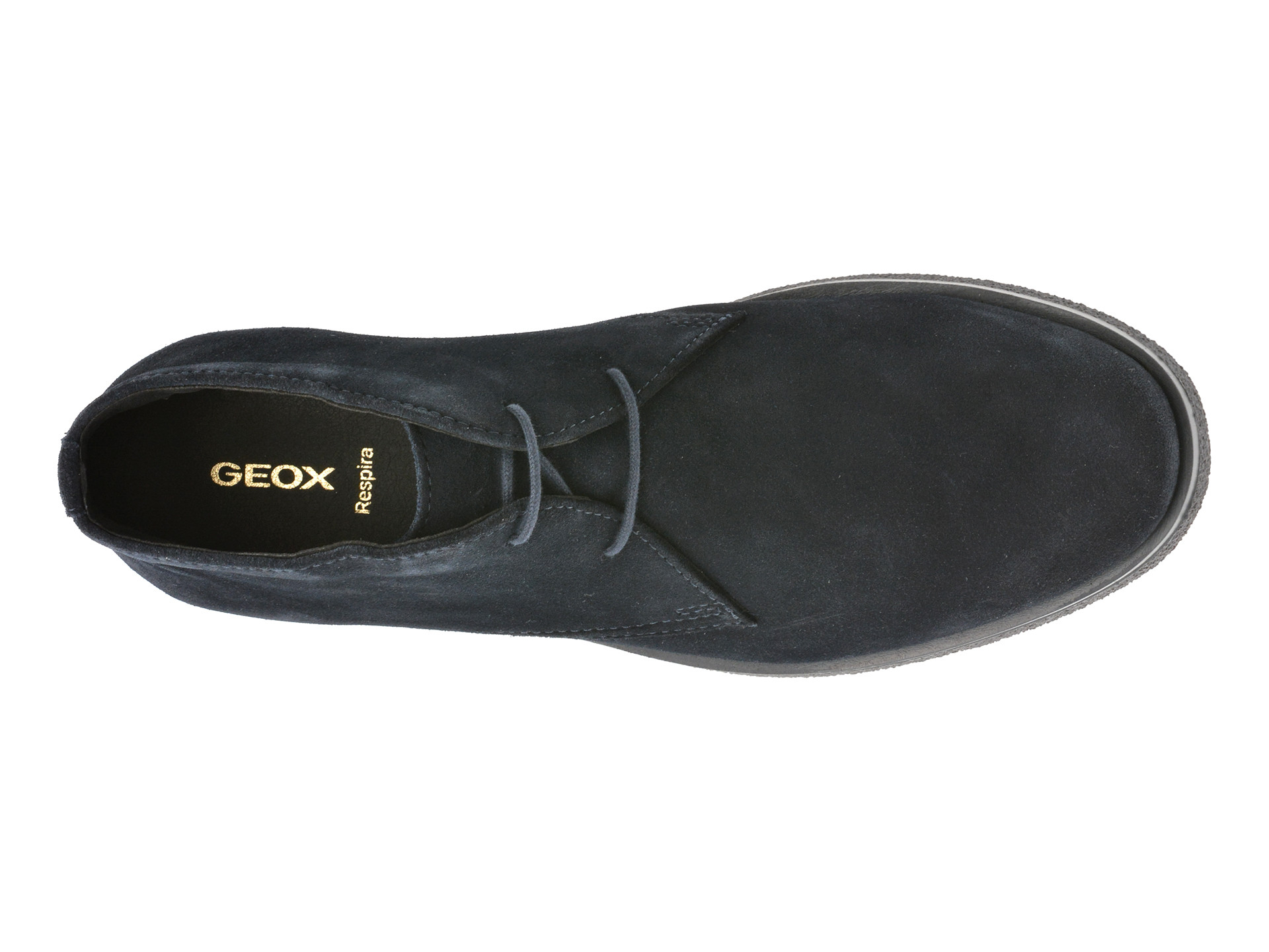 Ghete GEOX bleumarin, U0458A, din piele intoarsa