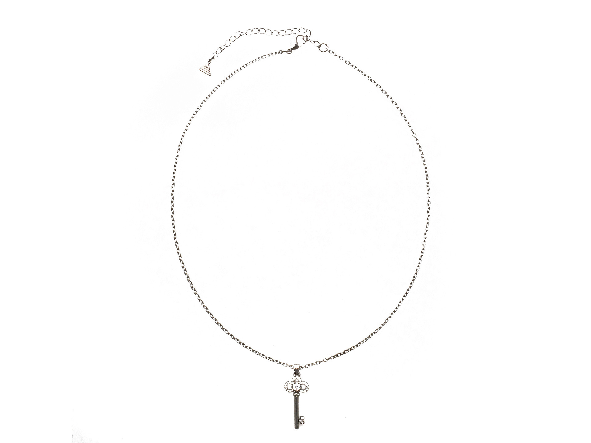 Colier ALDO argintiu, KEY TO MY HEART 973, din metal