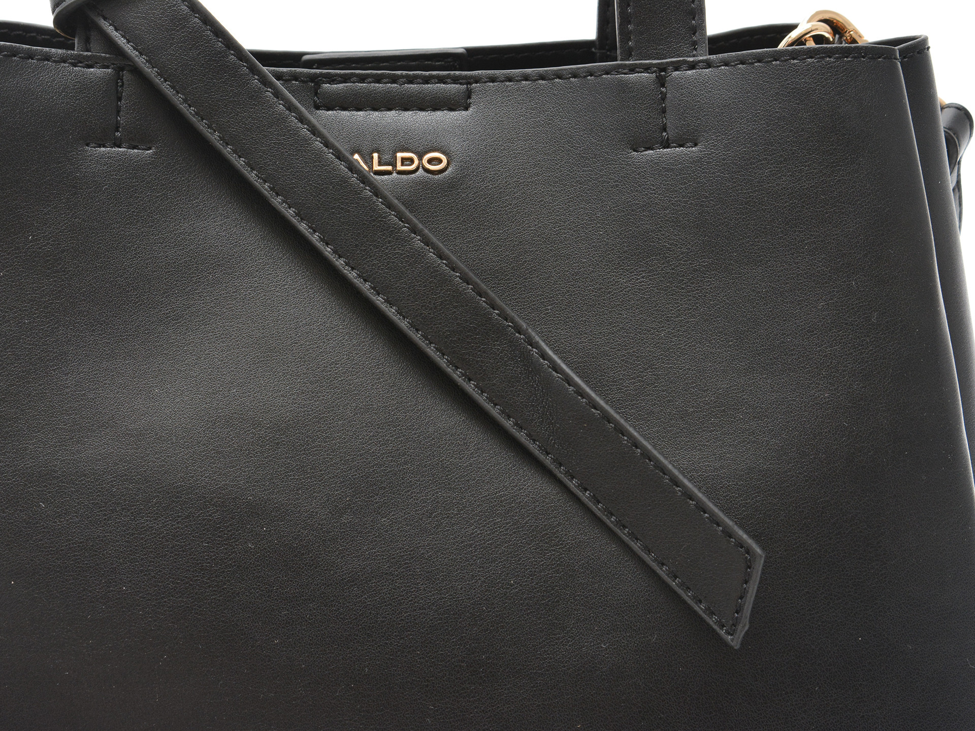 Geanta ALDO neagra, ZARIA 001, din piele ecologica