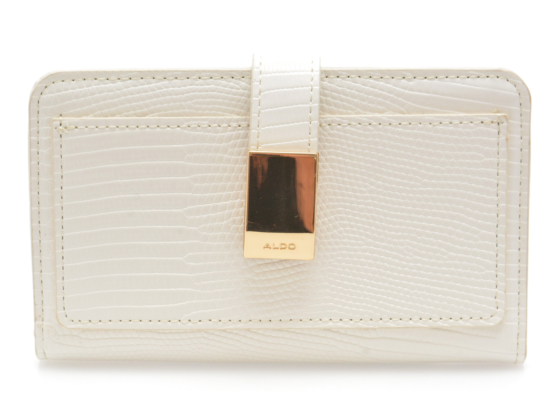 Portofel ALDO alb, SANDGATE 100, din piele ecologica