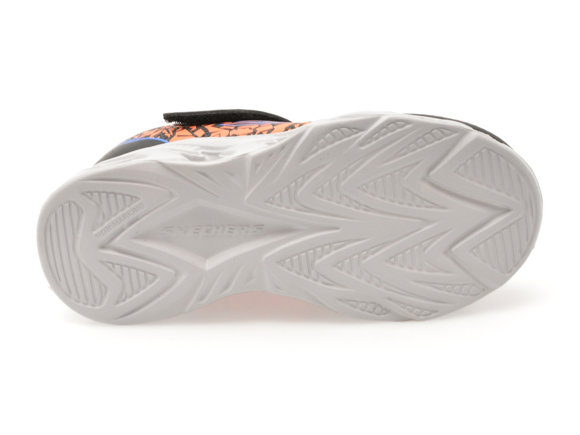 Pantofi sport SKECHERS negri, VORTEX 2.0, din piele ecologica
