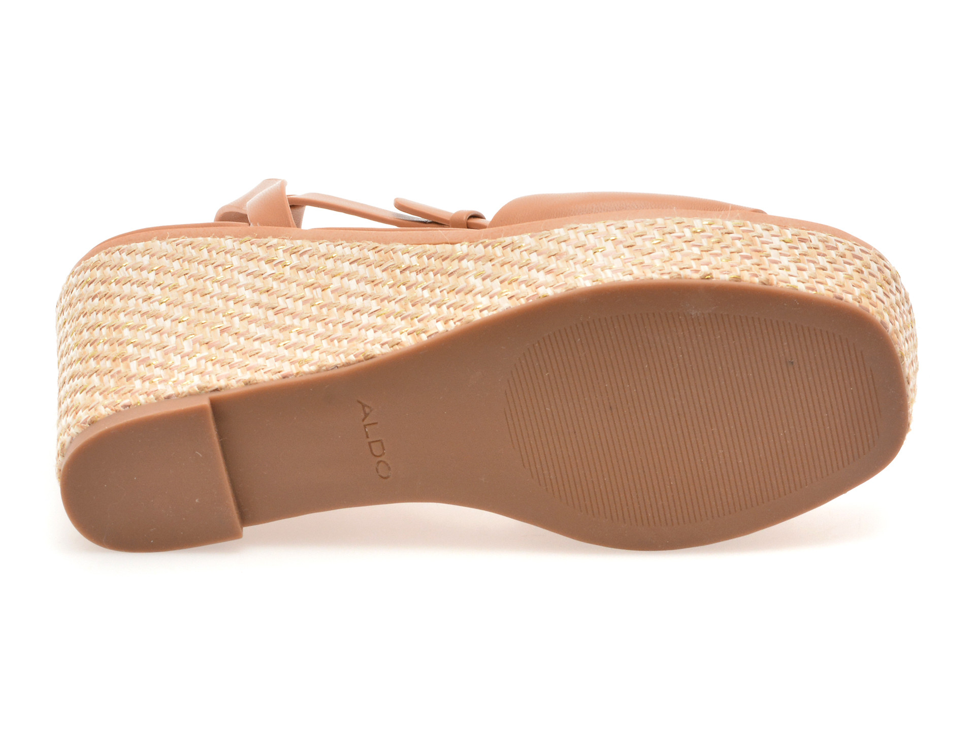 Sandale ALDO maro, YBYLIN 210, din piele ecologica