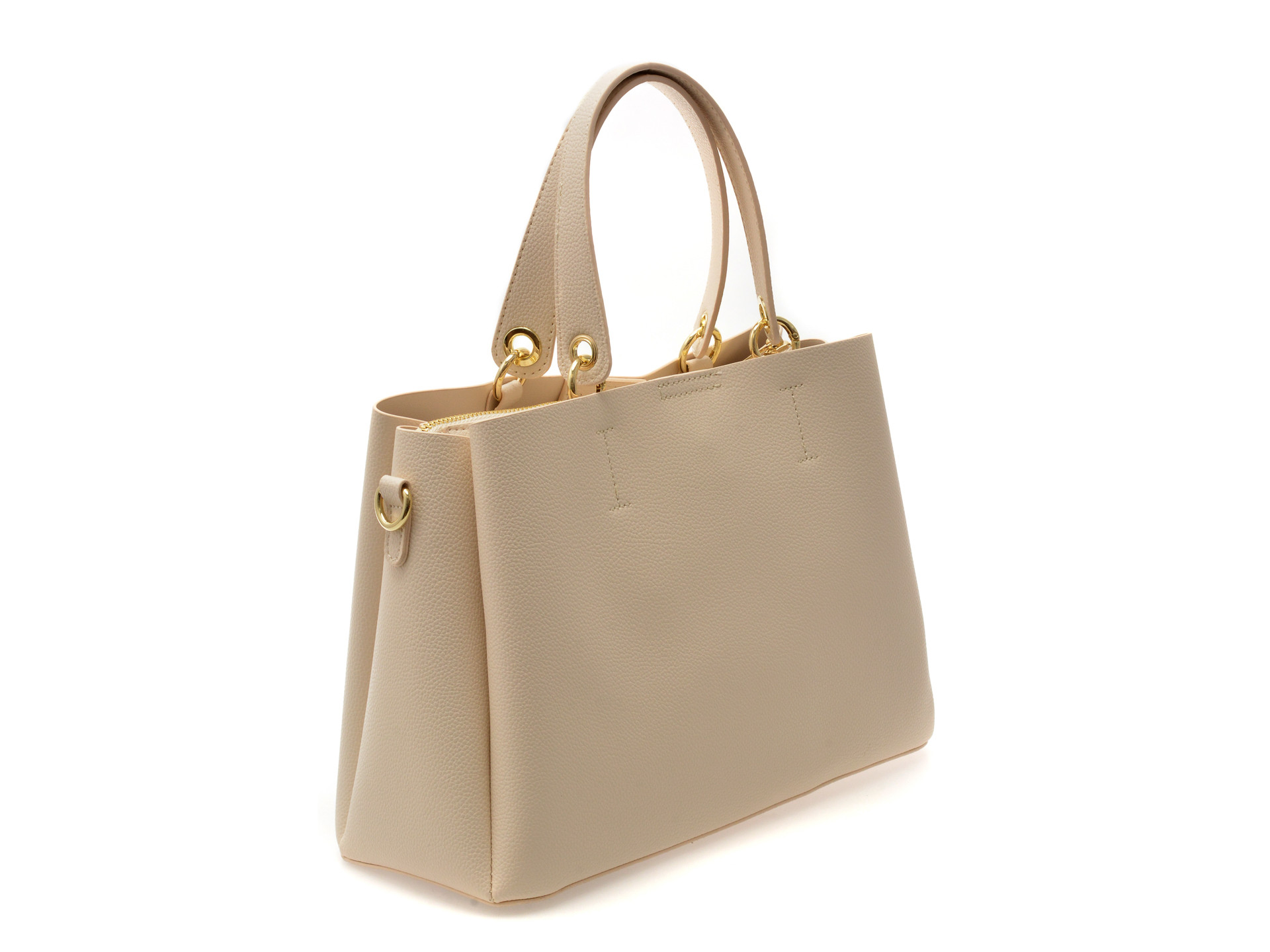 Geanta EPICA bej, 8201376, din piele ecologica