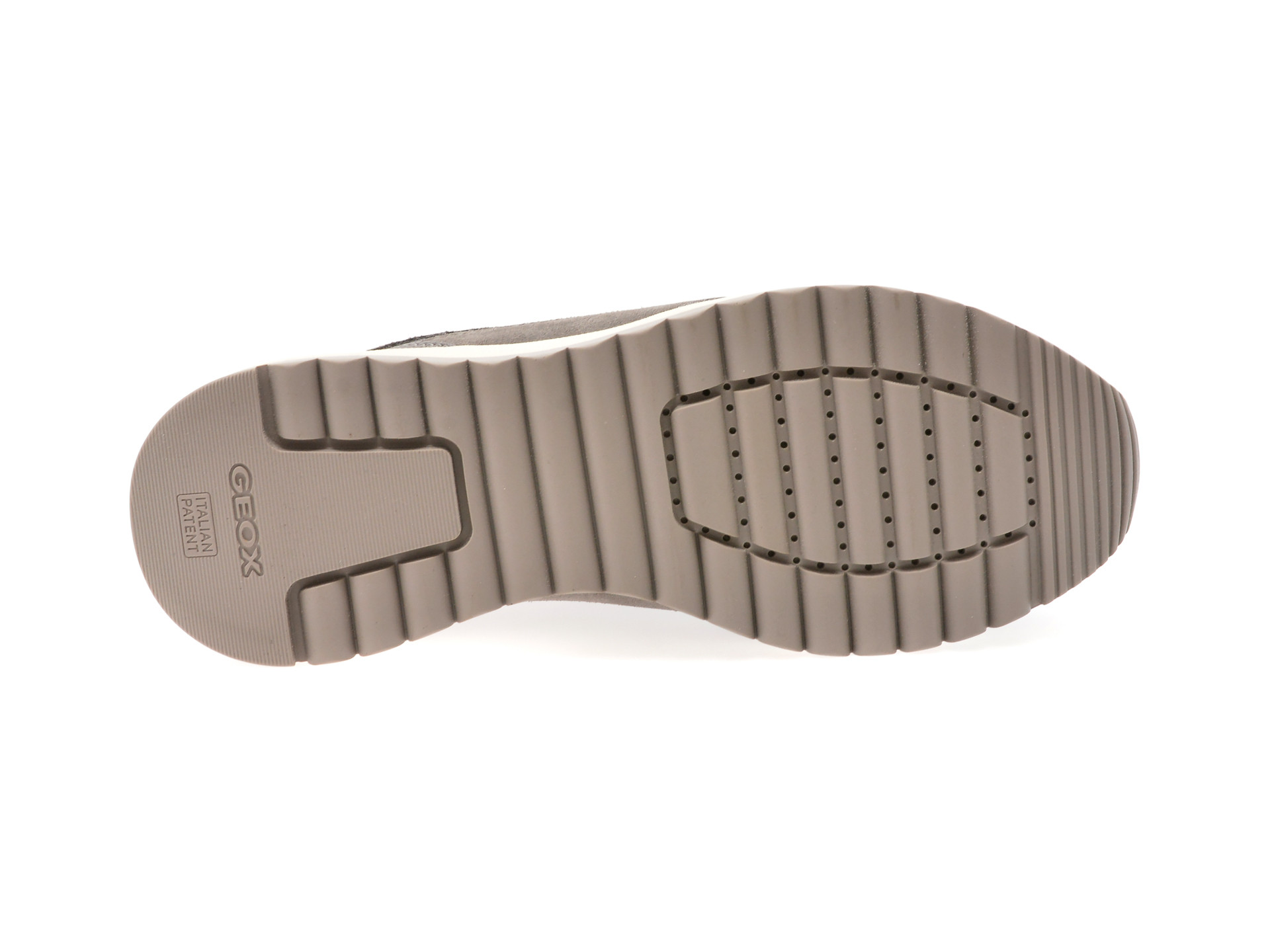 Pantofi sport GEOX gri, D5600A, din piele naturala