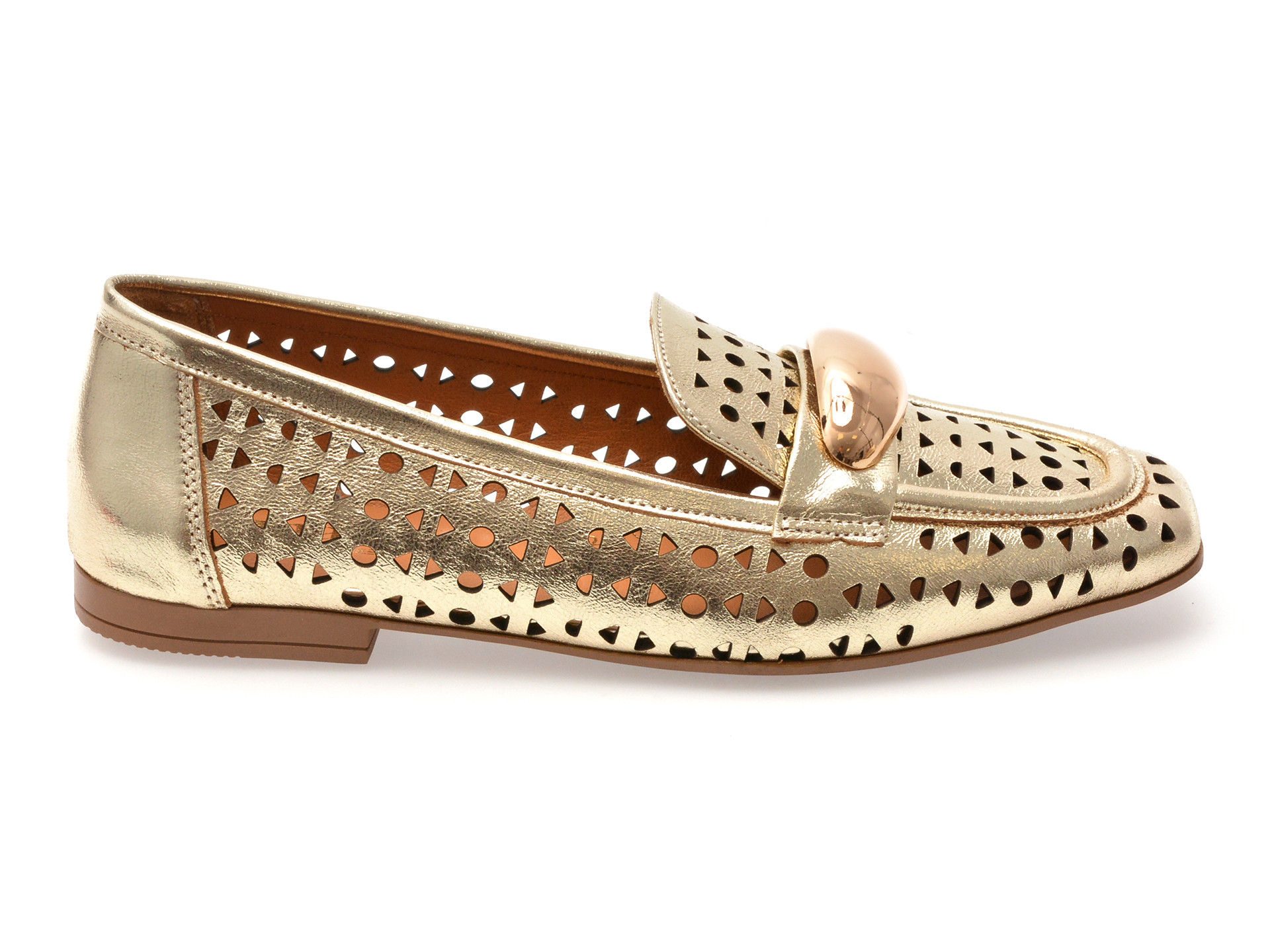 Mocasini image aurii 2842853 din piele naturala