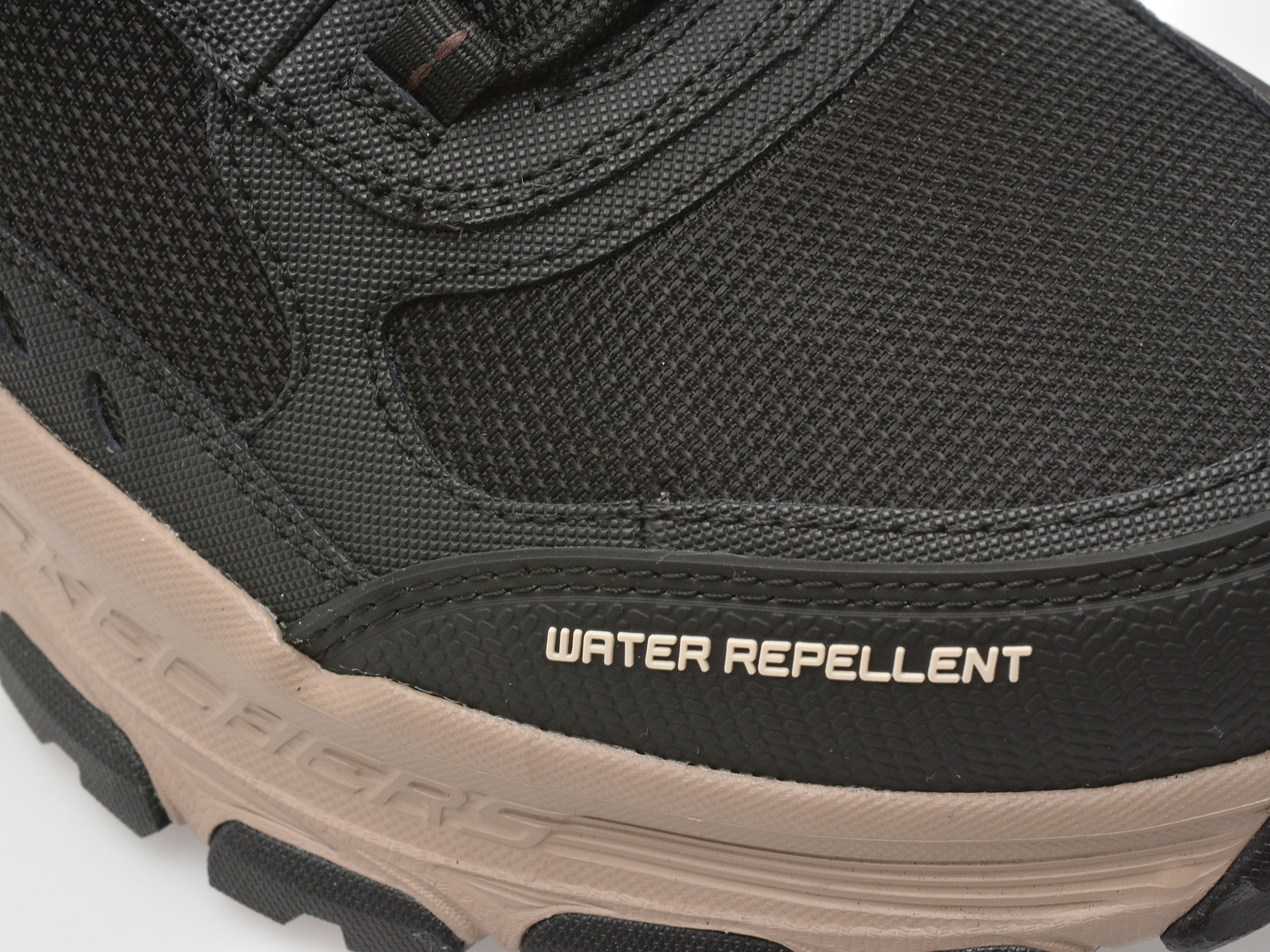 Pantofi sport SKECHERS negri, D LUX TREKKER, din material textil