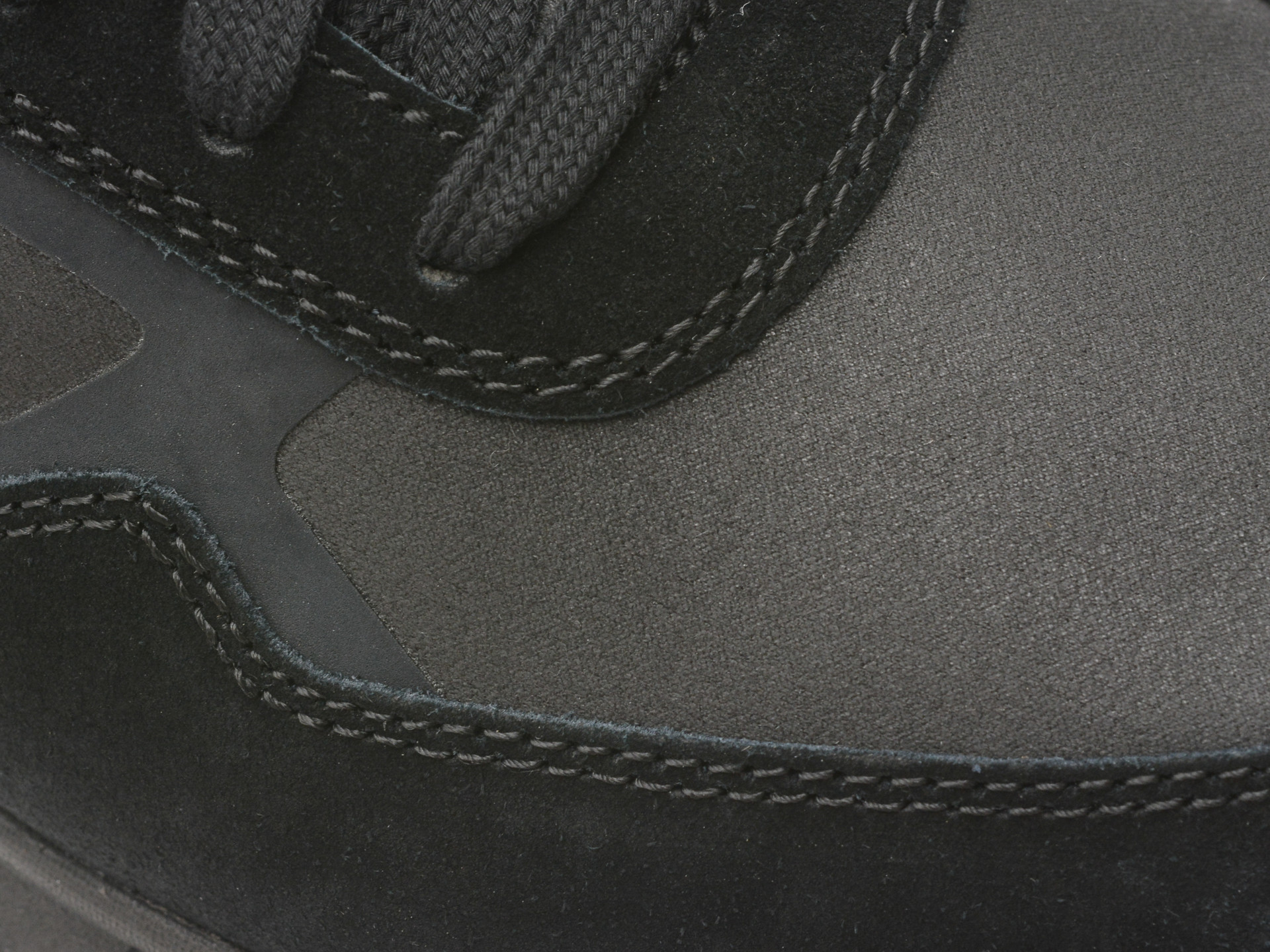 Pantofi sport GEOX negri, U55LCA, din material textil