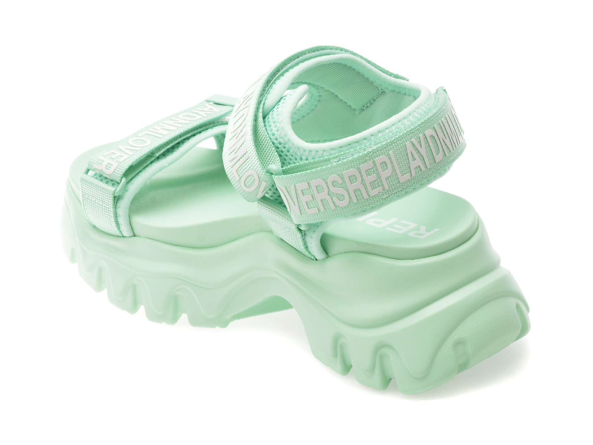 Sandale REPLAY verzi, WSA607T, din material textil