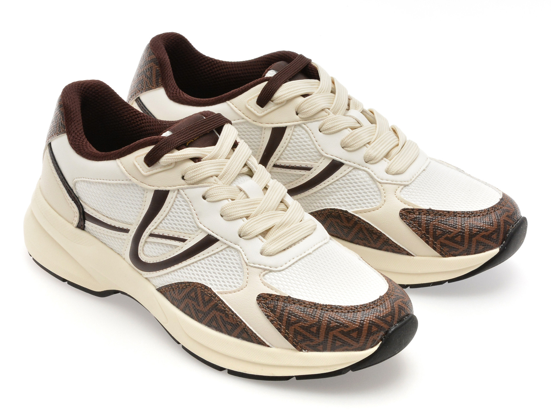 Pantofi sport ALDO albi, ASTRAYA 241, din material textil