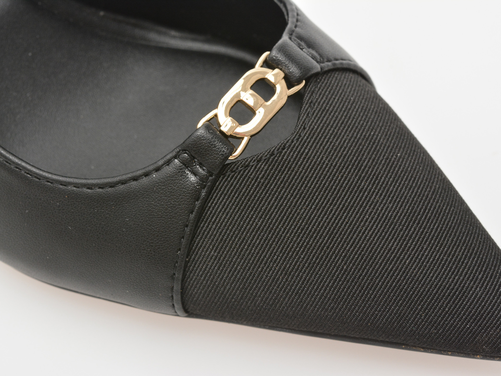 Pantofi eleganti ALDO negri, AUGUSTAS 007, din piele ecologica