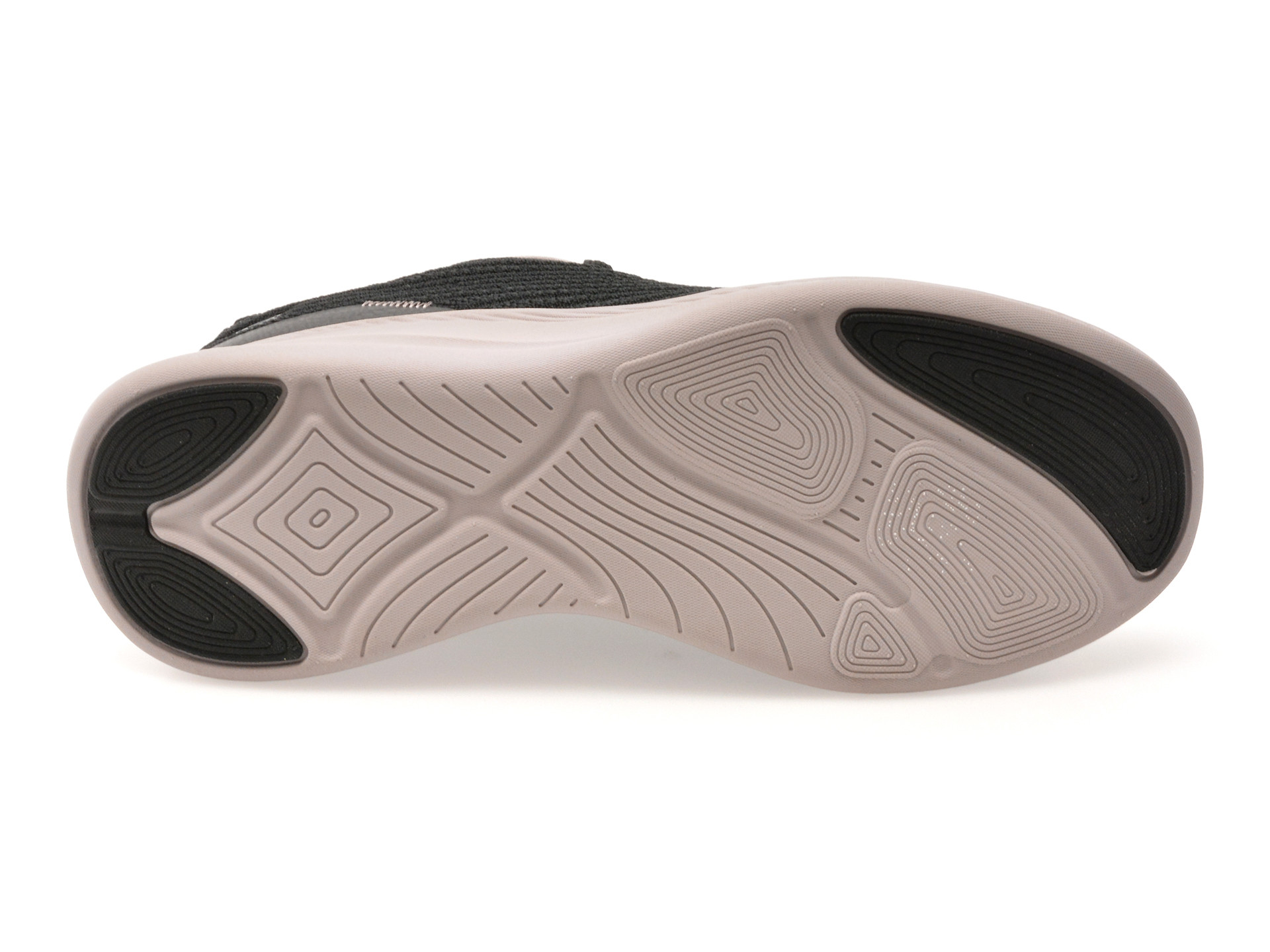Pantofi sport SKECHERS negri, BOBS MODA FLEX, din material textil
