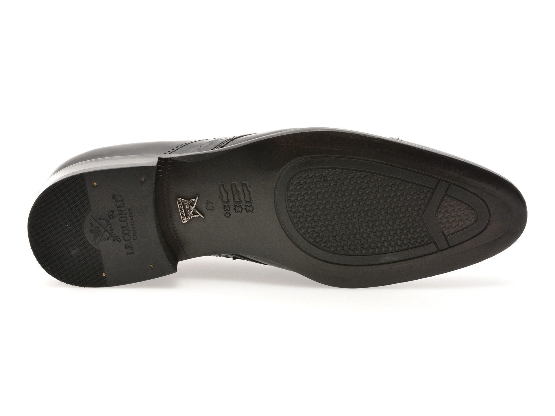 Pantofi eleganti LE COLONEL negri, 32724, din piele naturala