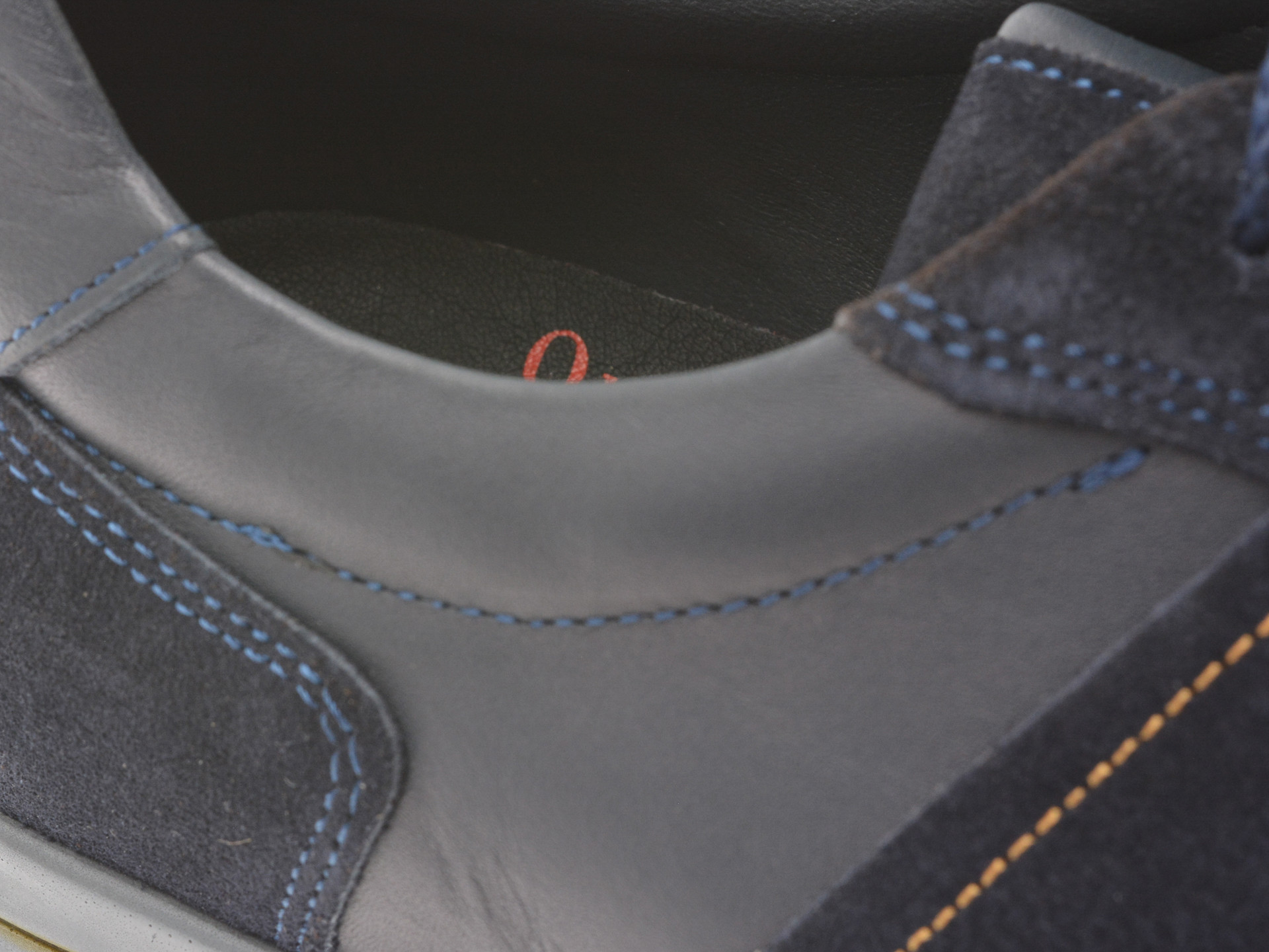 Pantofi sport OTTER bleumarin, 6541, din piele naturala