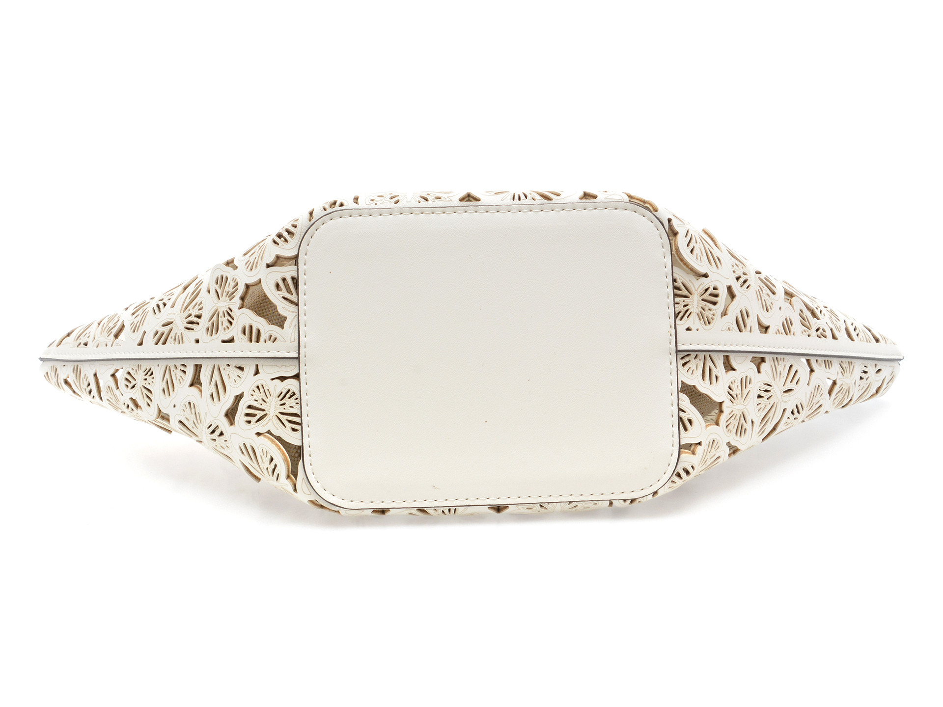 Geanta ALDO alba, JACINTA 100, din piele ecologica