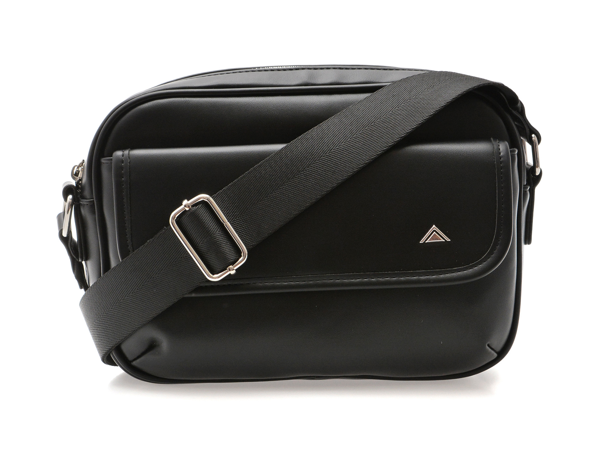 Geanta ALDO neagra, GUSTEL 007, din piele ecologica