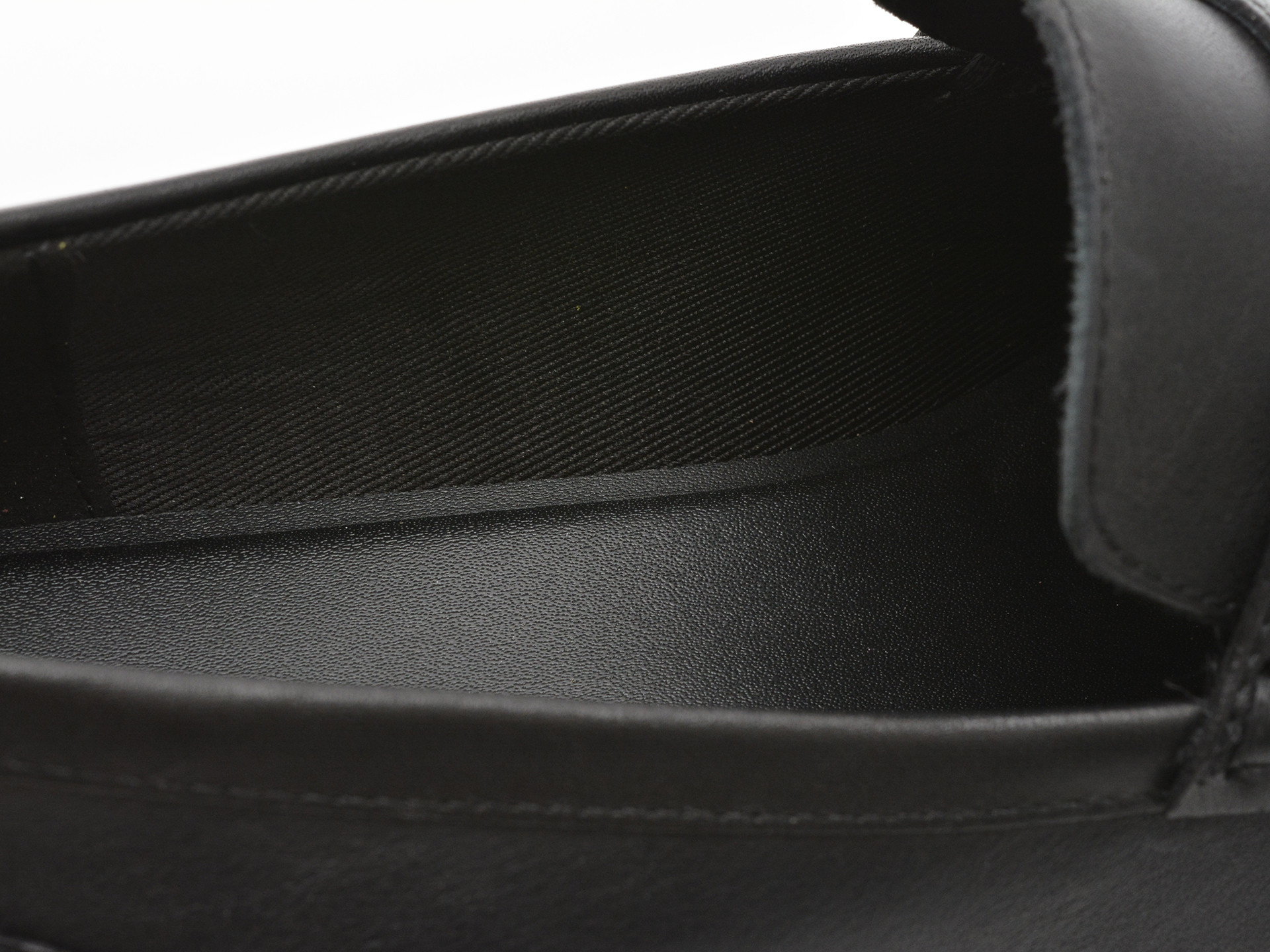 Mocasini ALDO negri, CADAYCIA 001, din piele naturala