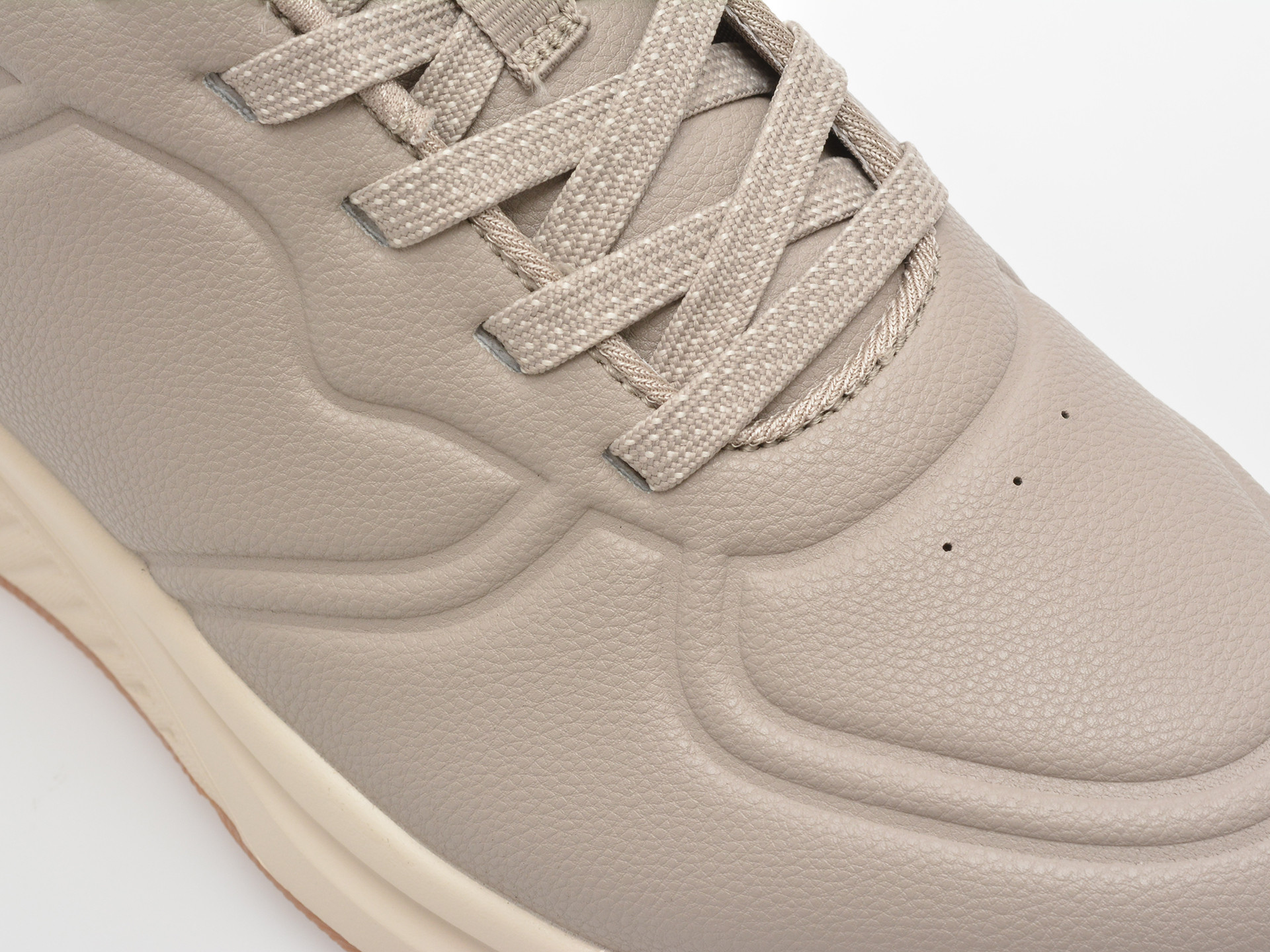 Pantofi sport SKECHERS gri, BOBS ARCH COMFORT B SWEET, din piele ecologica