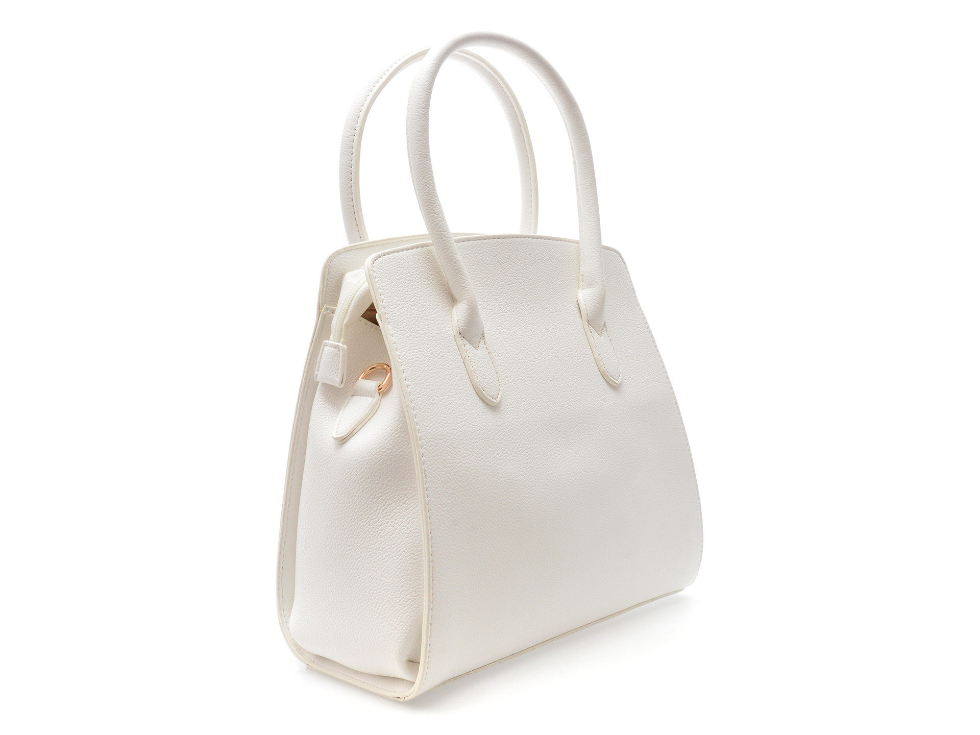 Geanta EPICA alba, 118, din piele ecologica