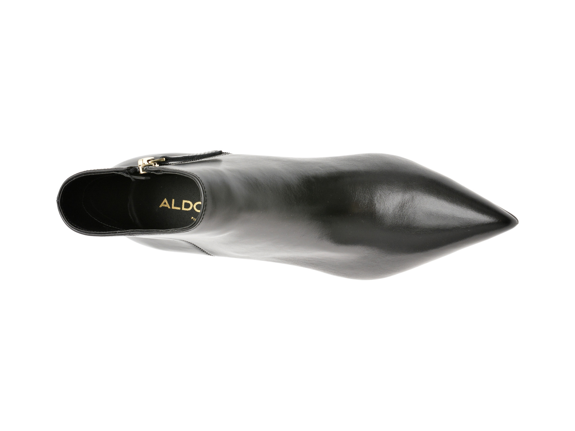 Botine elegante ALDO negre, KERALIN 001, din piele naturala