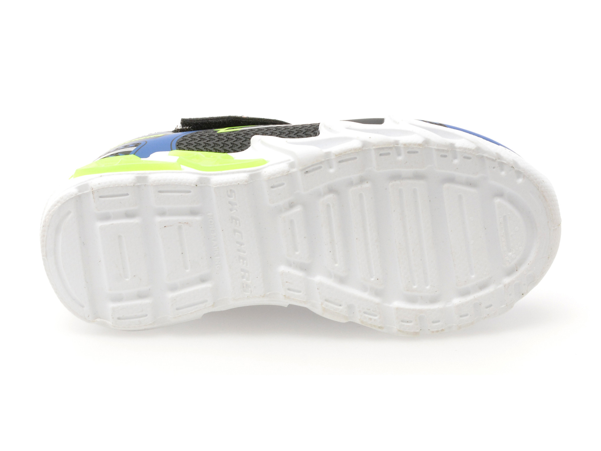 Pantofi sport SKECHERS negri, FLEX-GLOW BOLT, din material textil
