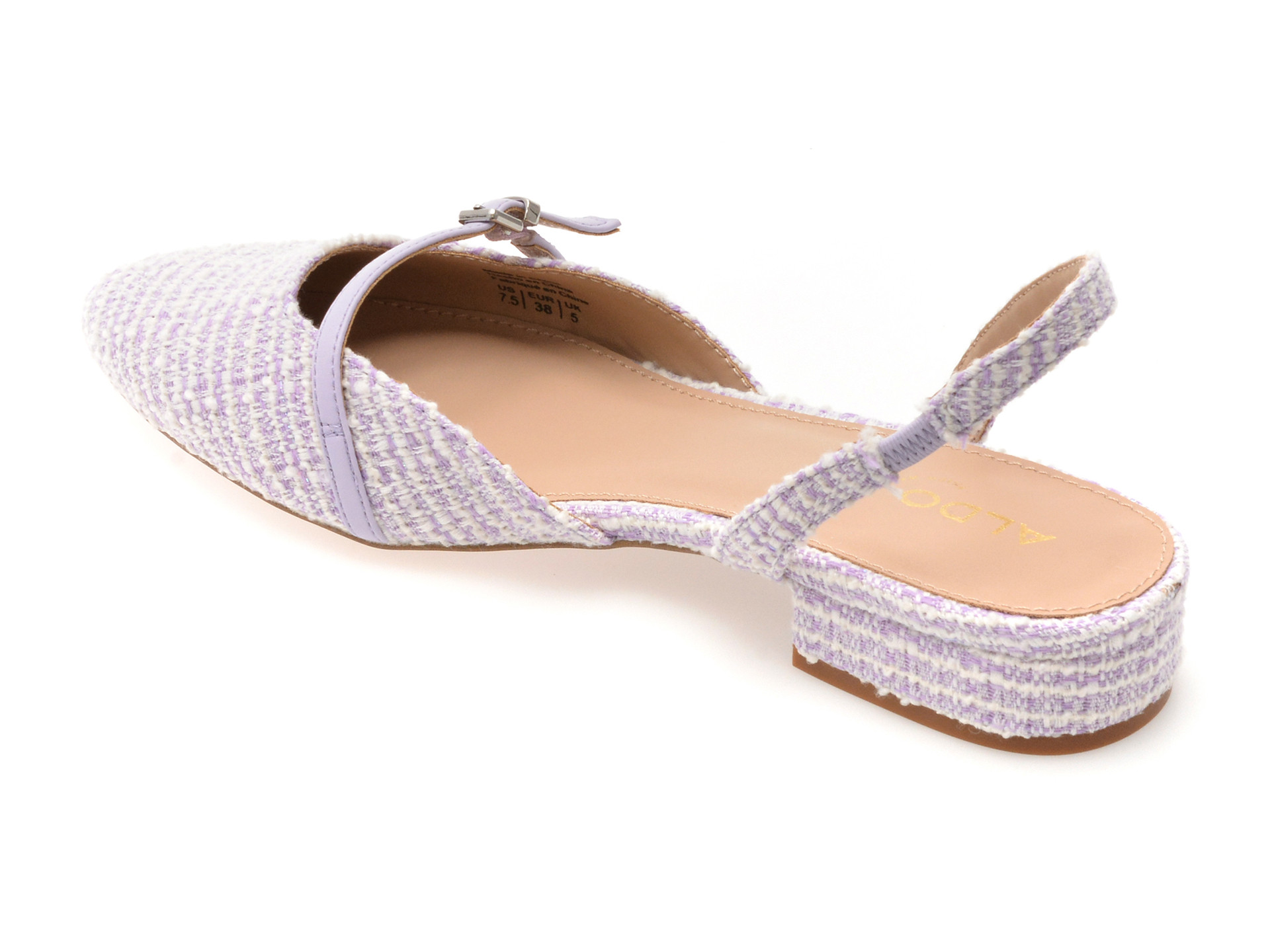 Pantofi ALDO mov, FLINTSTONE 530, din material textil