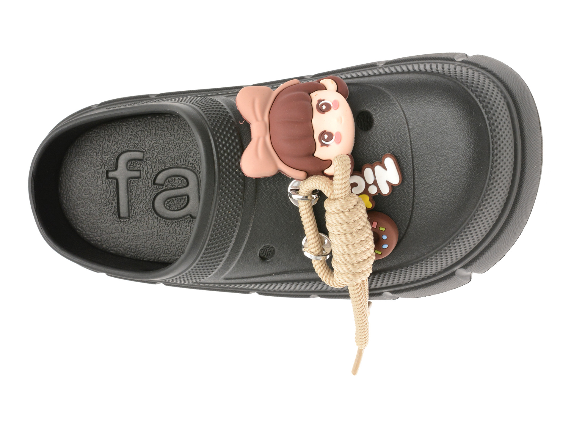 Papuci GRYXX negri, 2025, din pvc