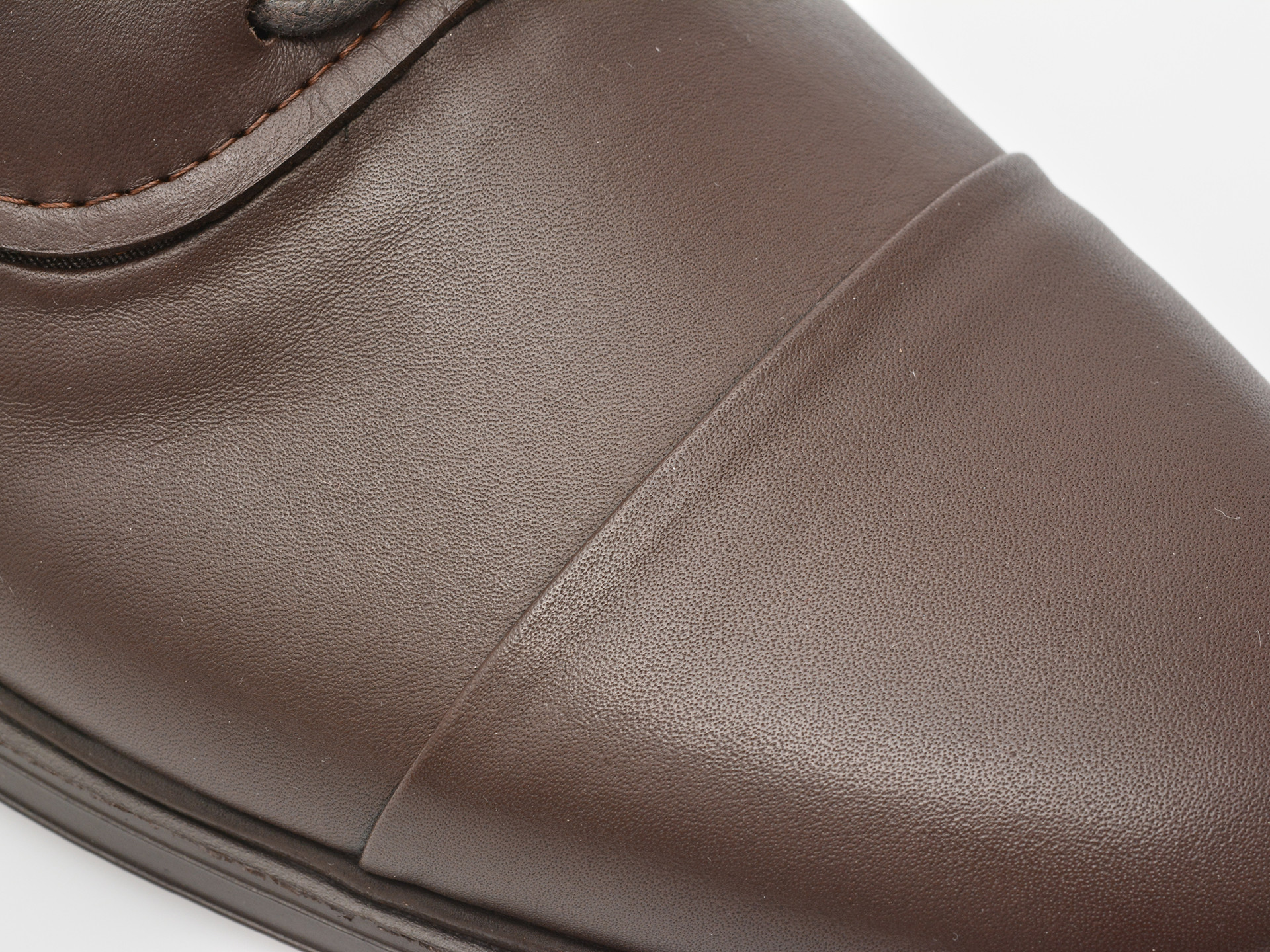 Pantofi eleganti OTTER maro, E301, din piele naturala