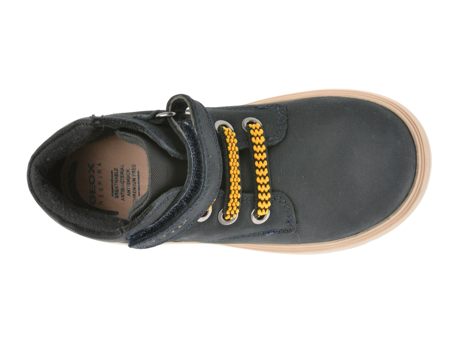 Ghete GEOX bleumarin, B4662B, din nabuc