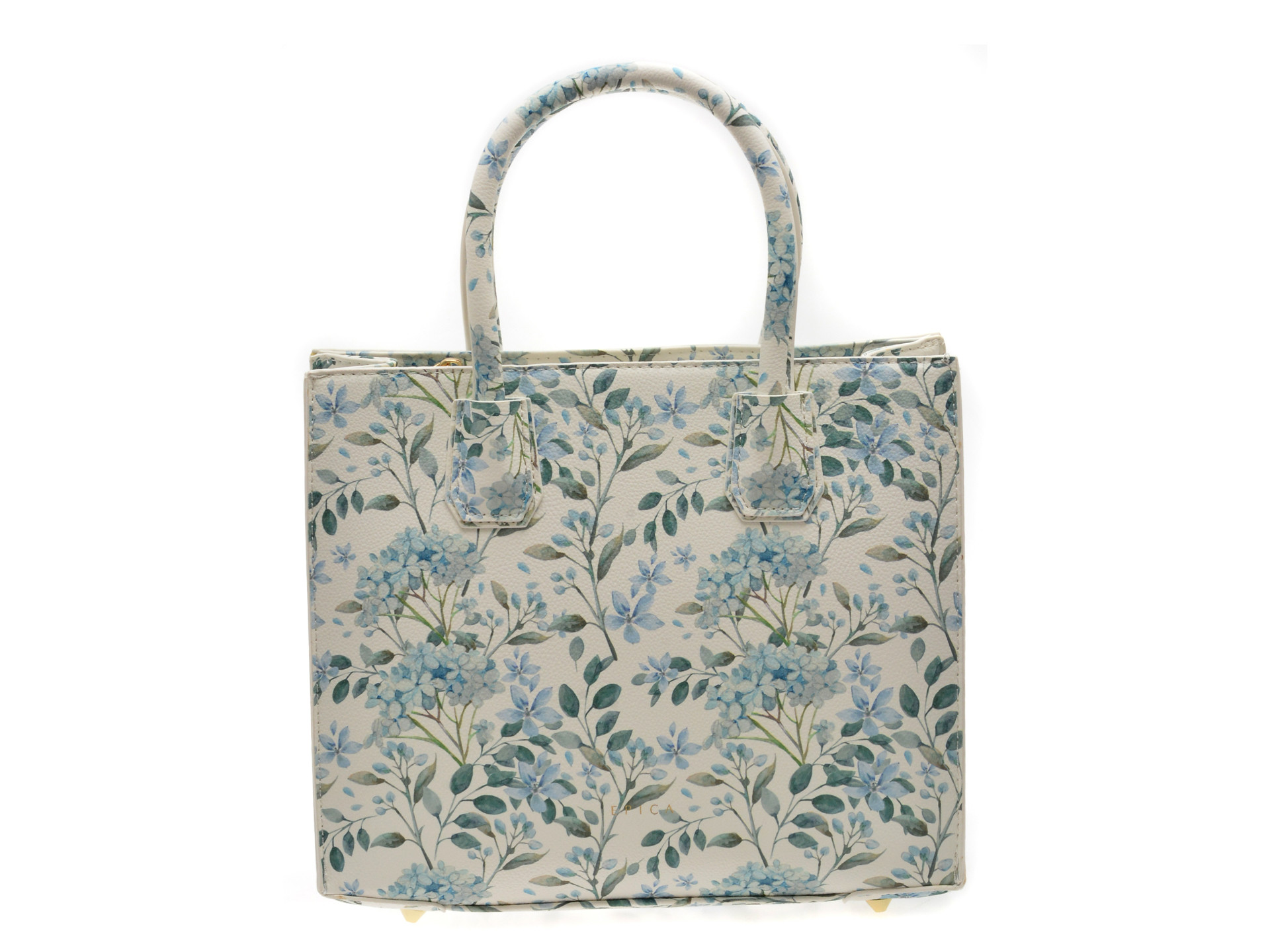 Geanta EPICA alba, 720355L, din piele ecologica