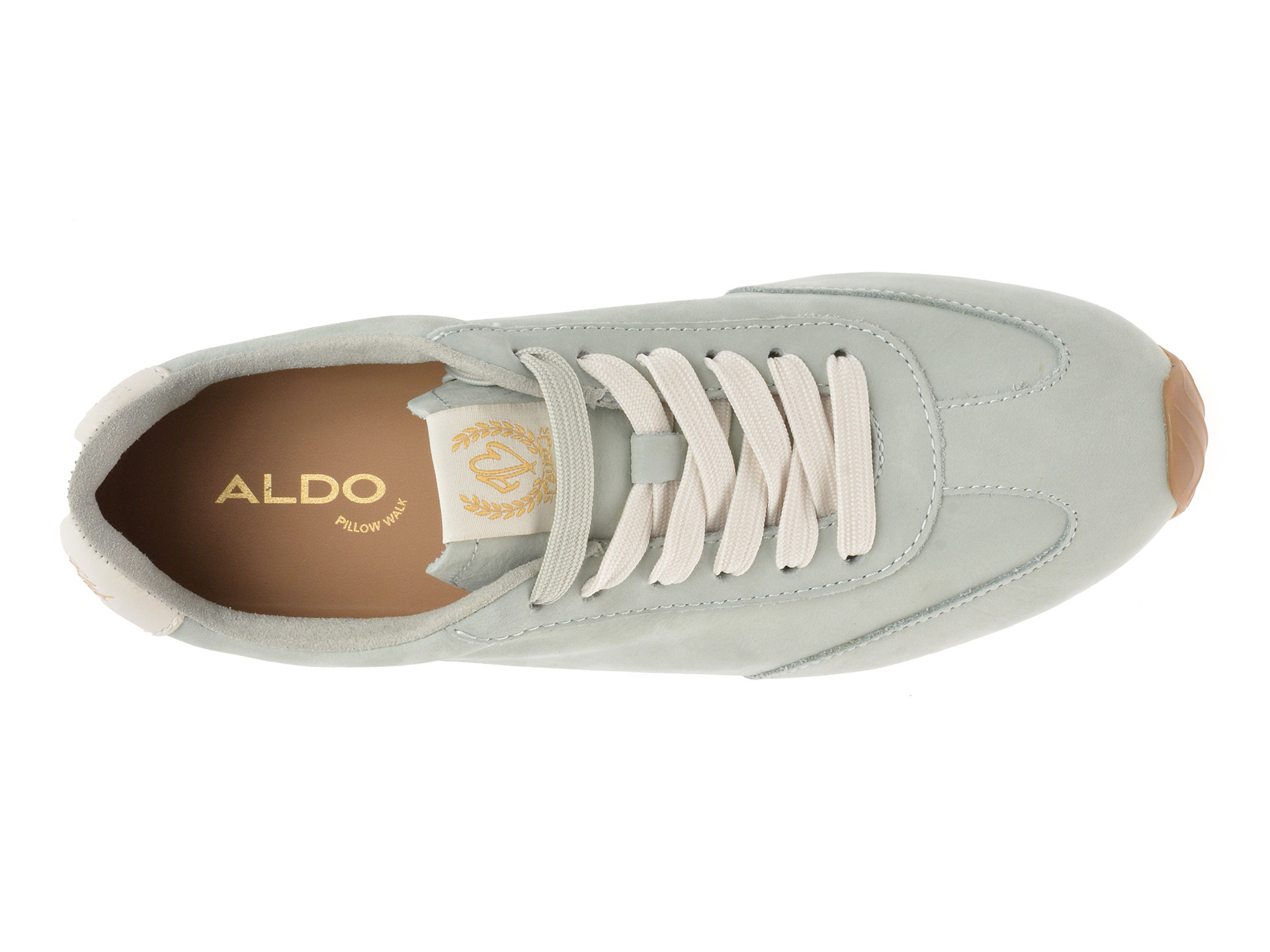 Pantofi sport ALDO verzi, CAREFREE 340, din nabuc