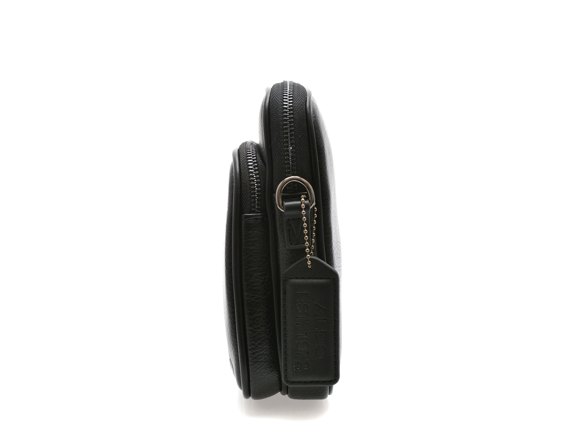 Borseta ALDO neagra, THOMPSO 009, din piele ecologica