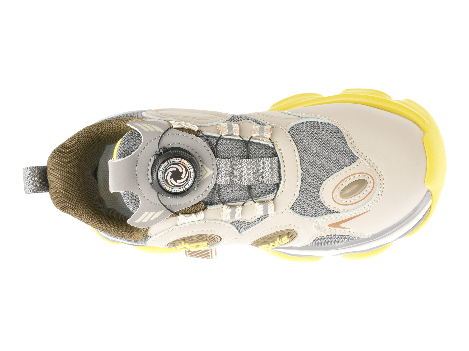 Pantofi sport SELECTION KIDS gri, 8076, din material textil