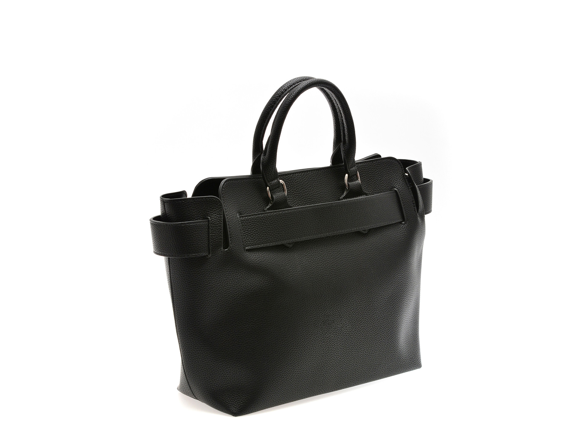 Geanta EPICA neagra, 612, din piele ecologica