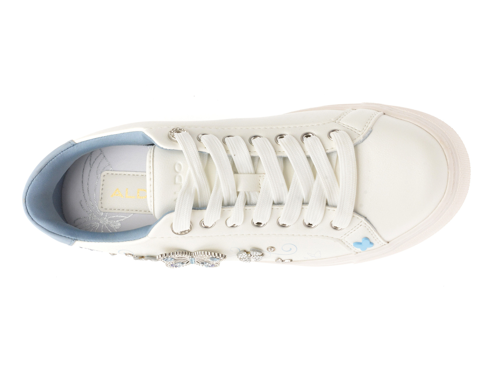 Pantofi sport ALDO albi, SAXONY 185, din piele ecologica