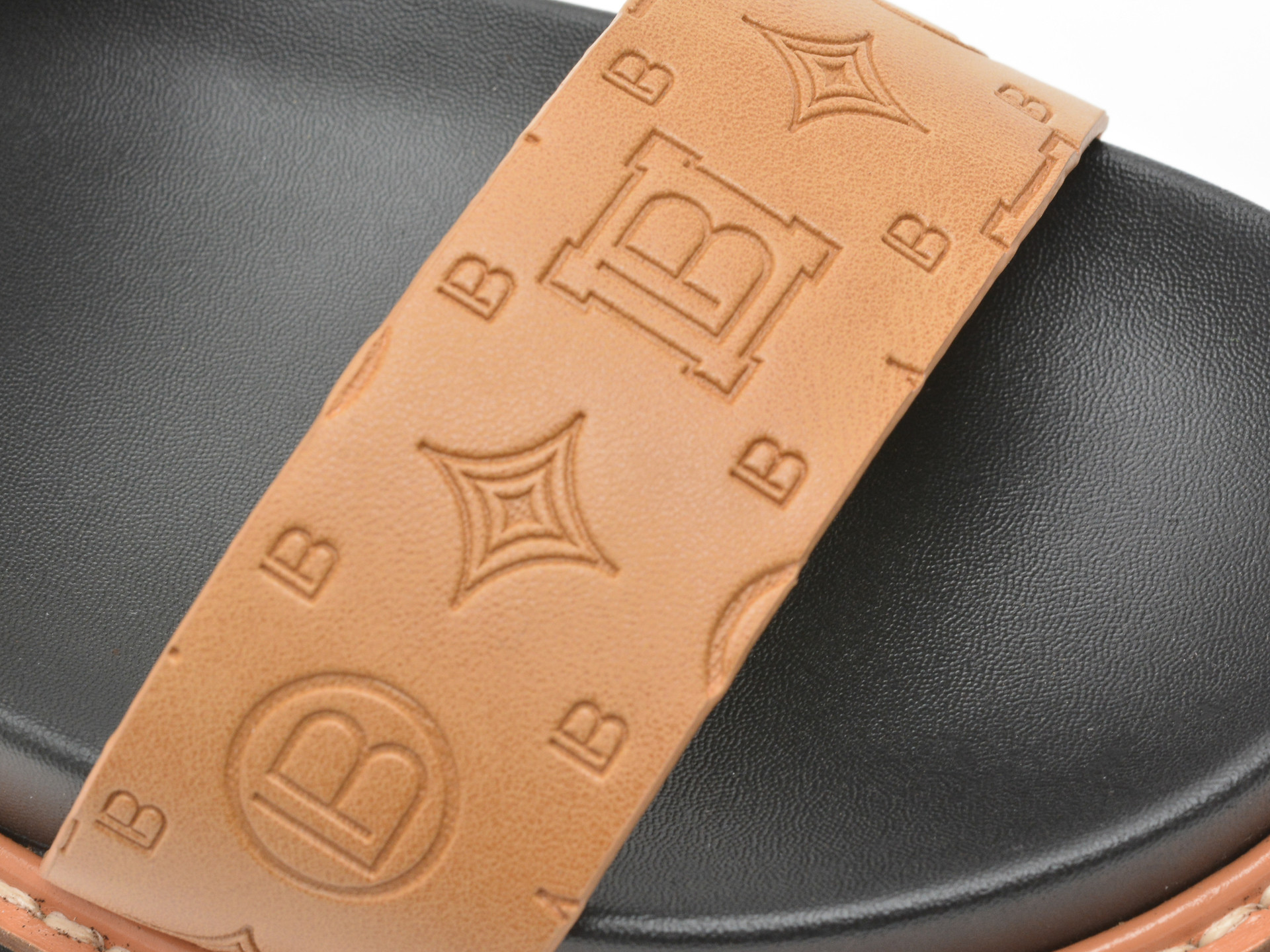 Sandale LAURA BIAGIOTTI maro, 9078, din piele ecologica