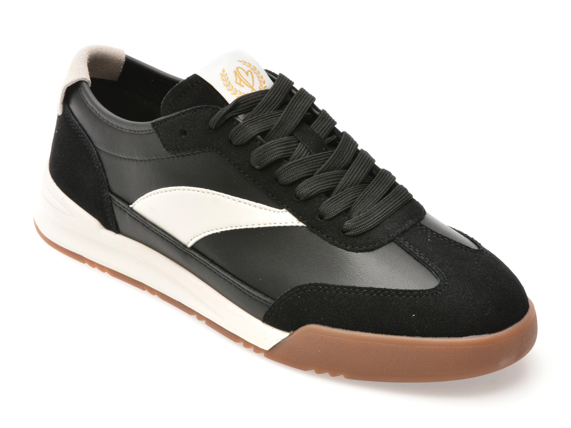 Pantofi sport ALDO negri, CLUBMTL 001, din piele ecologica
