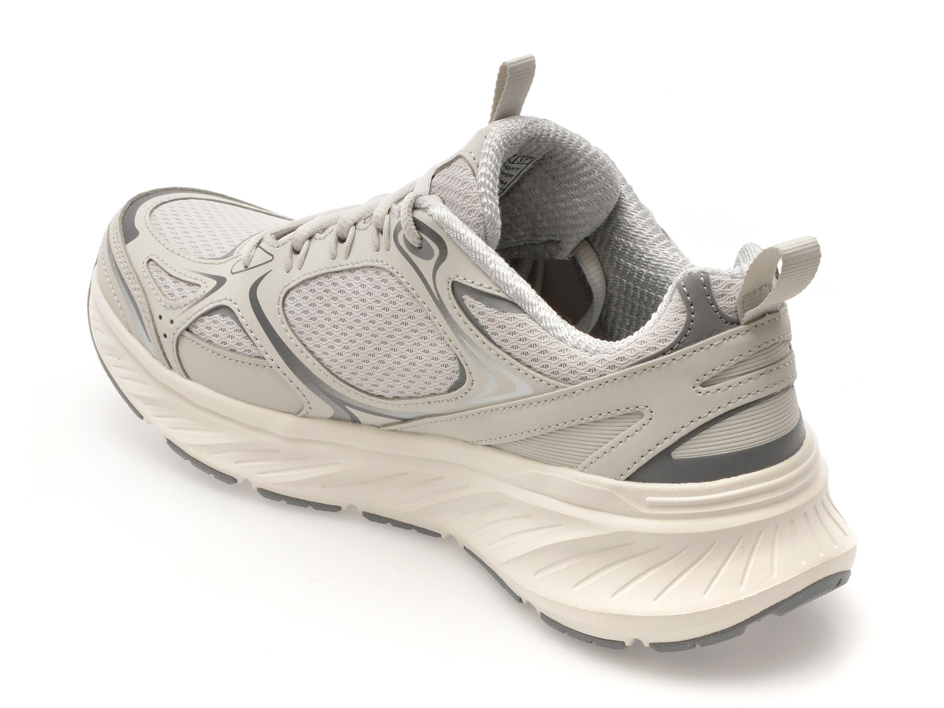 Pantofi sport SKECHERS gri, EDGERIDE, din material textil
